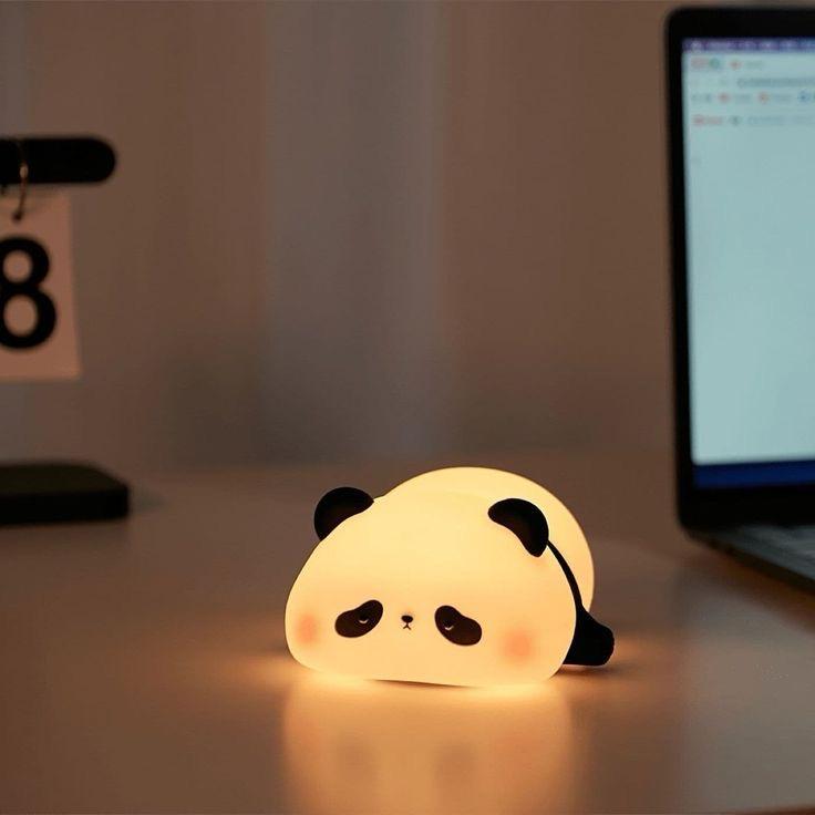 Rechargeable panda lamps